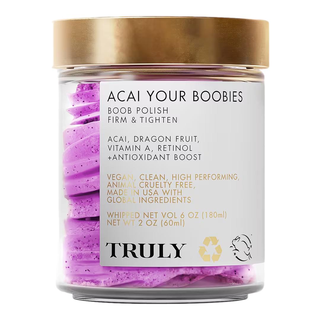 Truly Acai Your Boobies Boob Polish, 2.0 oz